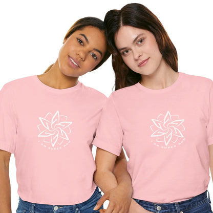 I Am Super Mom Affirmation T-shirt pink