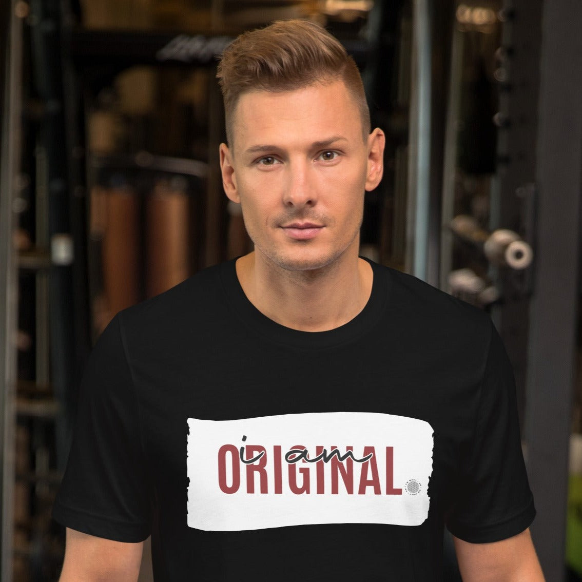 I Am Original Adult Unisex T-Shirt black