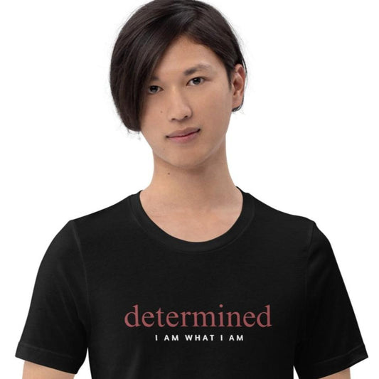 I Am Determined-t-shirt-black
