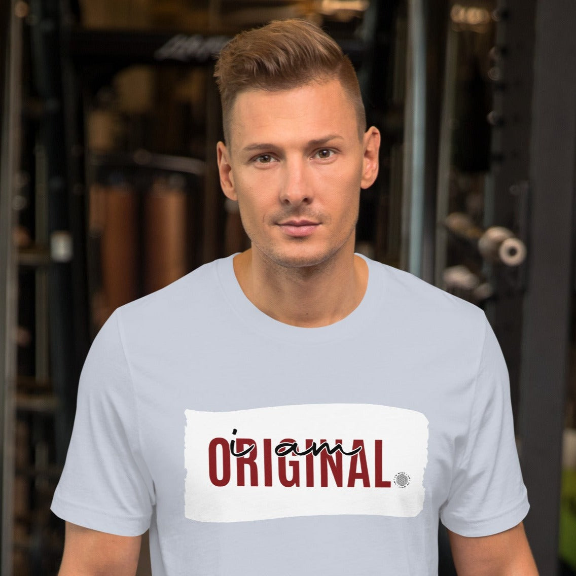 I Am Original Adult Unisex T-Shirt blue