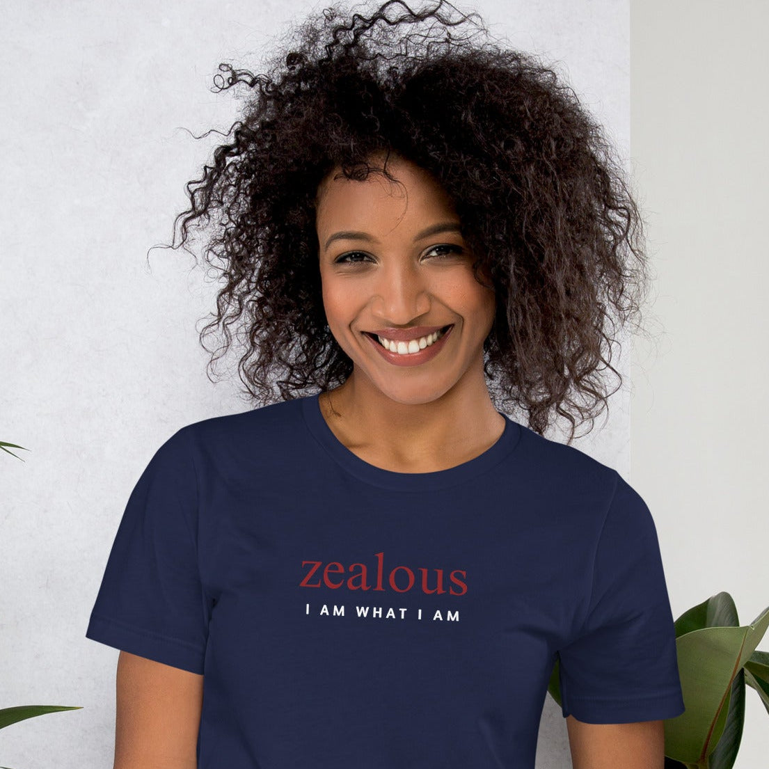 zealous unisex-staple-t-shirt-navy