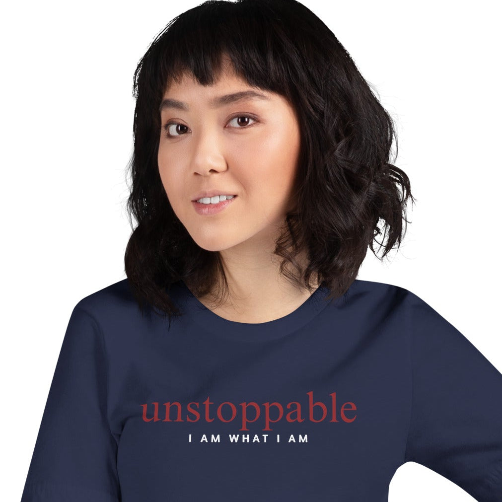 unstoppable unisex-staple-t-shirt-navy