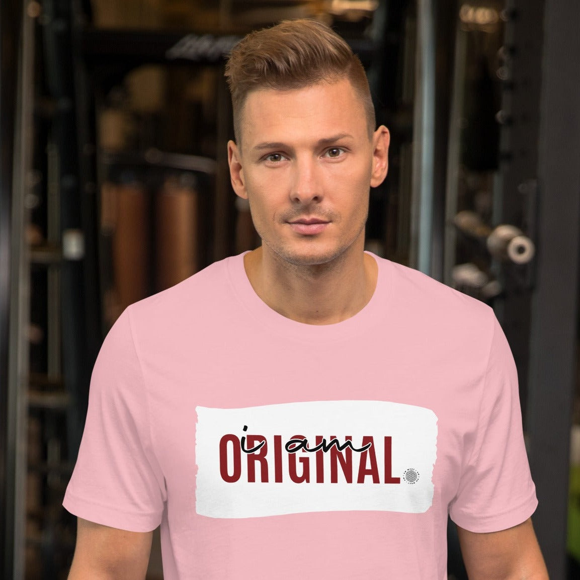 I Am Original Adult Unisex T-Shirt pink