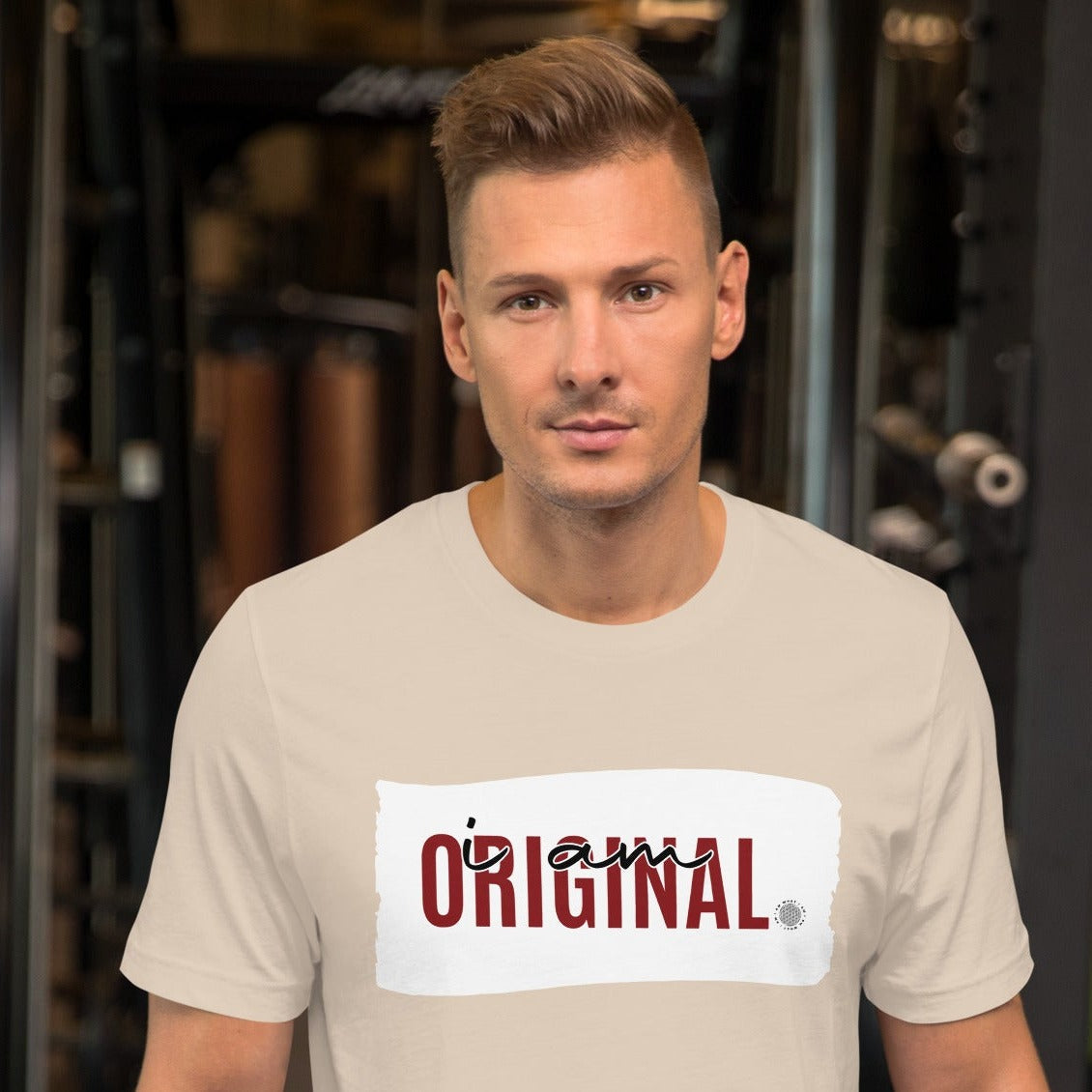 I Am Original Adult Unisex T-Shirt tan