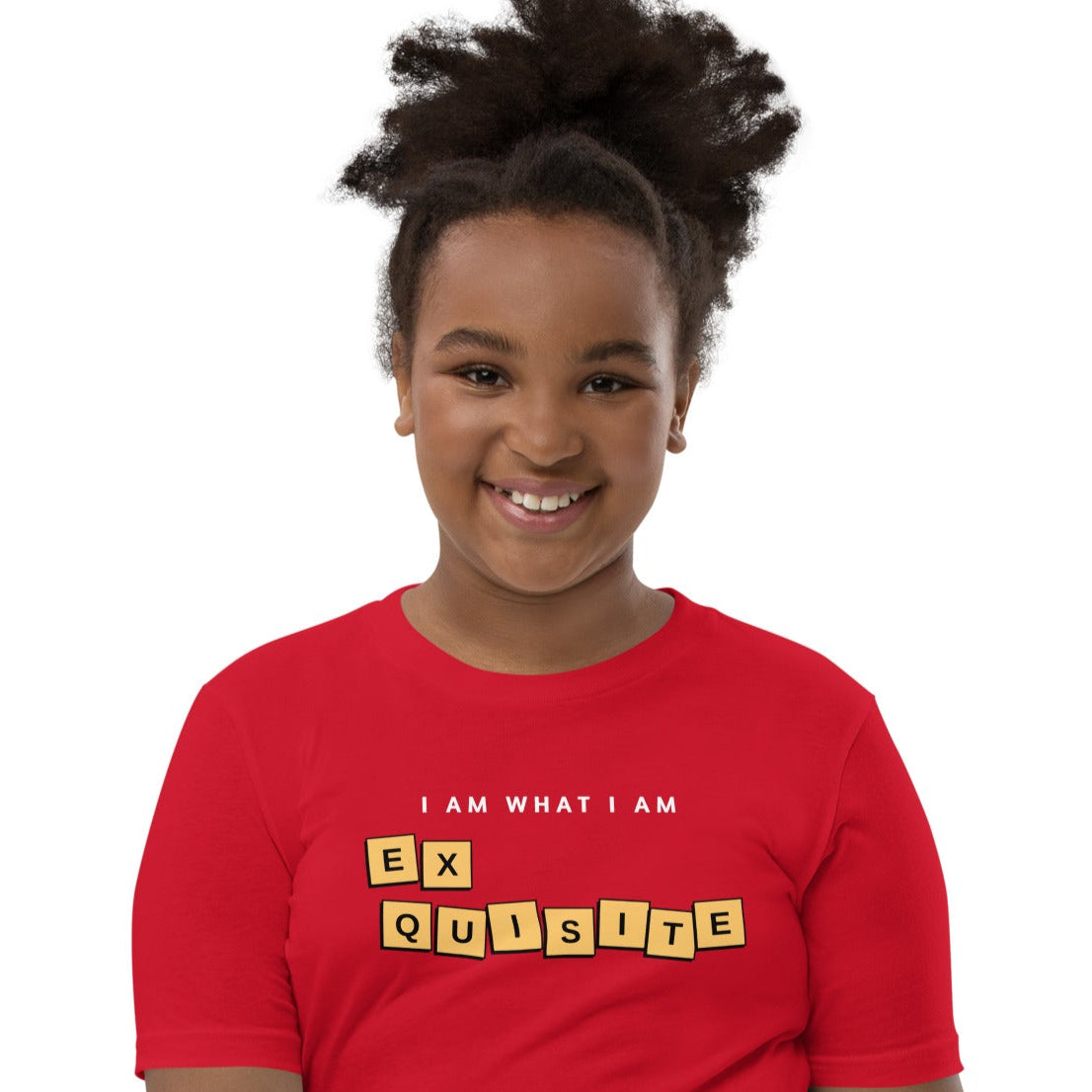 I am Exquisite youth red t-shirt
