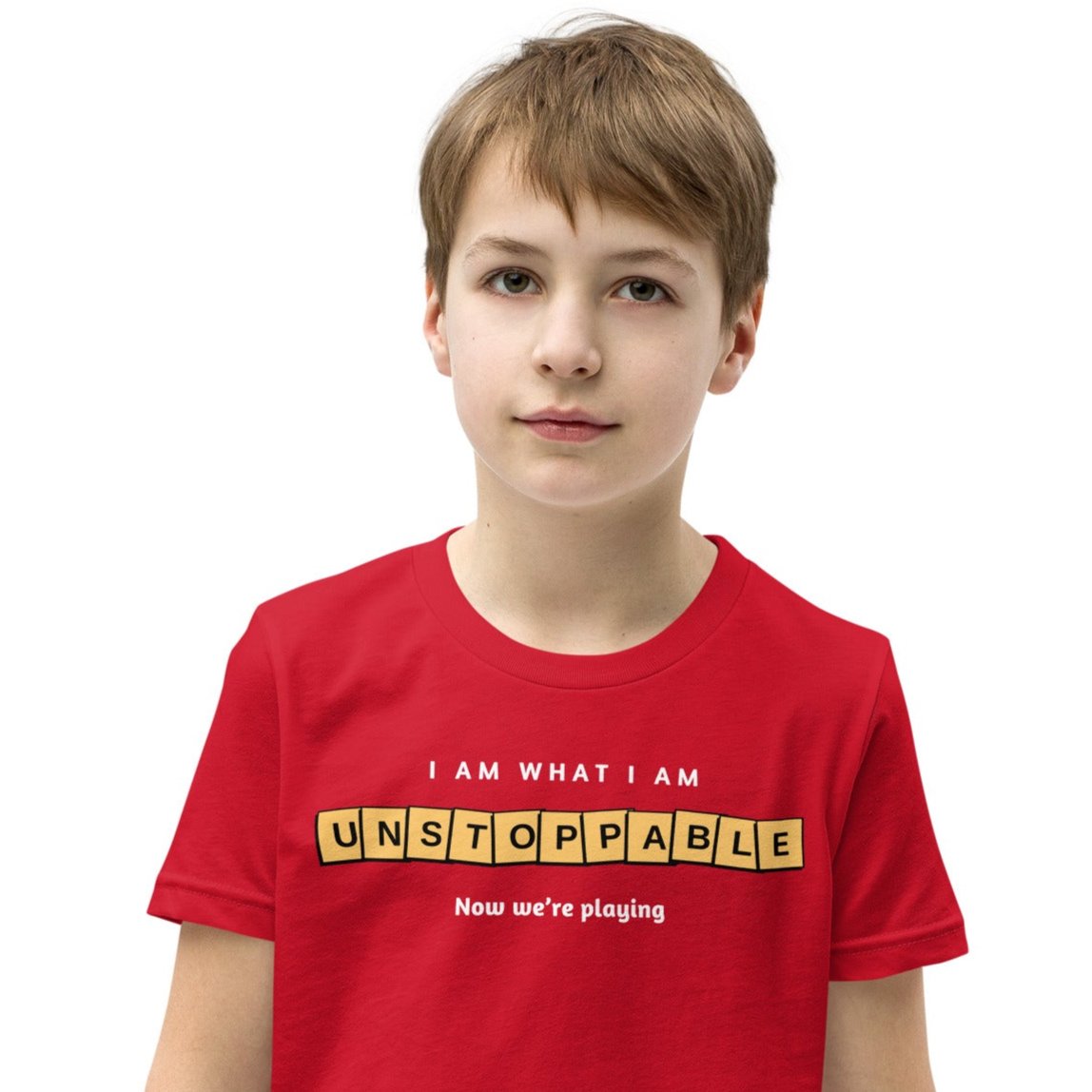 Unstoppable Youth t-shirt red