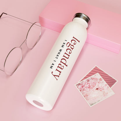 Legendary Affirmation Slim Water Bottle