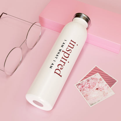 Inspired Affirmation Slim Water Bottle