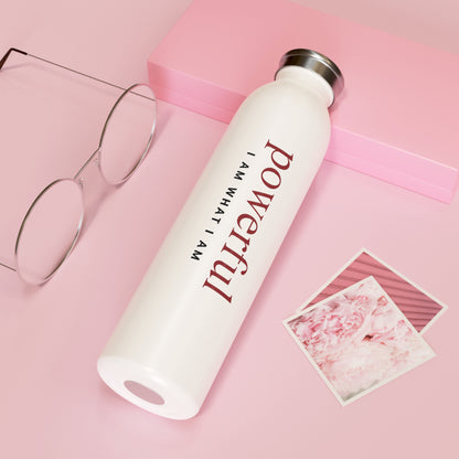 Powerful Affirmation Slim Water Bottle
