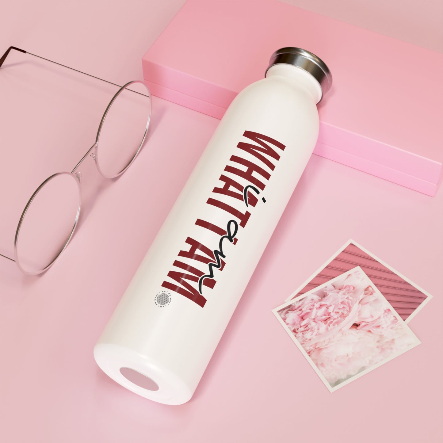 Our I Am What I Am is the perfect bottle for everyone. We should all stand strong and be proud of who we are. With 20oz capacity, a fashionable lid, and a double-wall stainless steel frame, this water bottle utilizes vacuum insulation to keep both hot and cold drinks at perfect temps, for hours on end. 