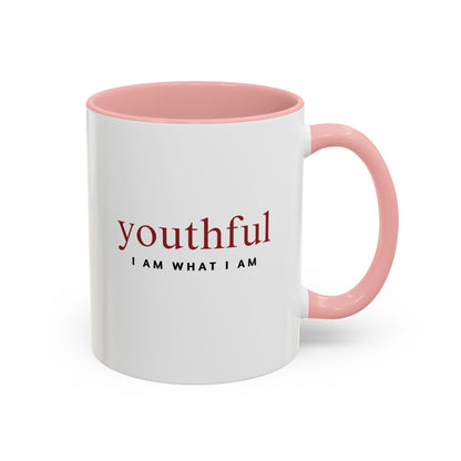 pink and white youthful 11 oz mug