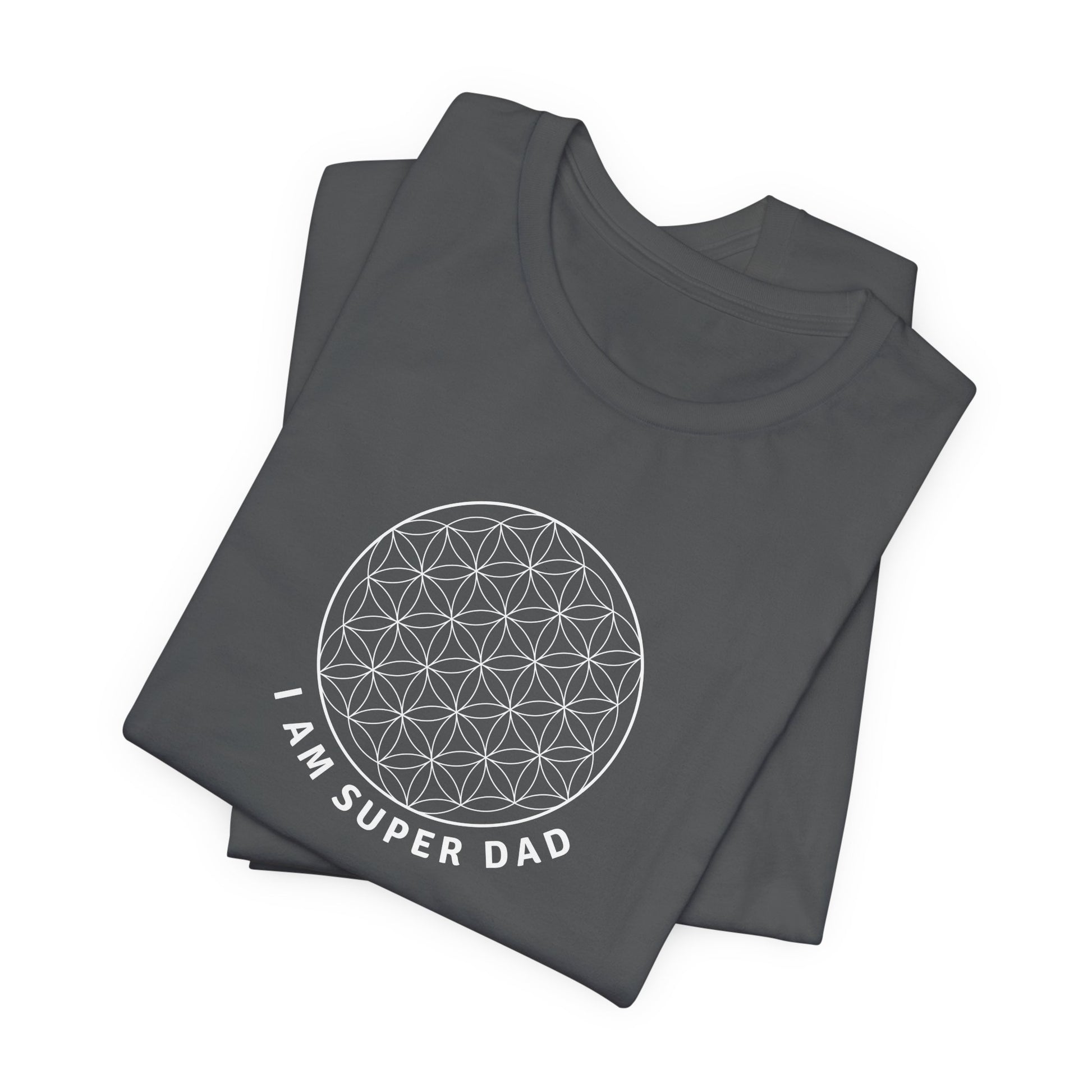 I Am Super Dad Grey T-shirt