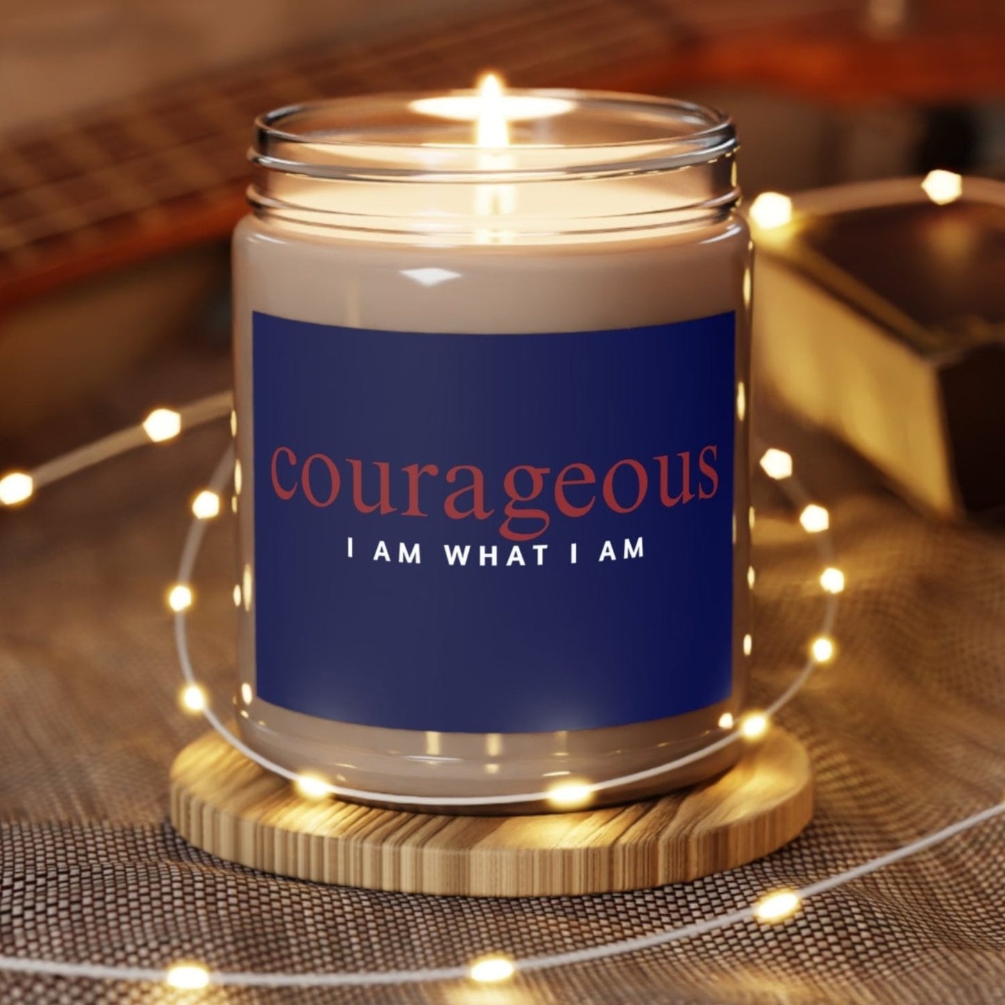 I Am Courageous affirmation 9oz candle