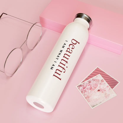 Beautiful Affirmation Slim Water Bottle