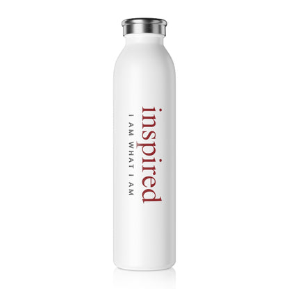 Inspired Affirmation Slim Water Bottle