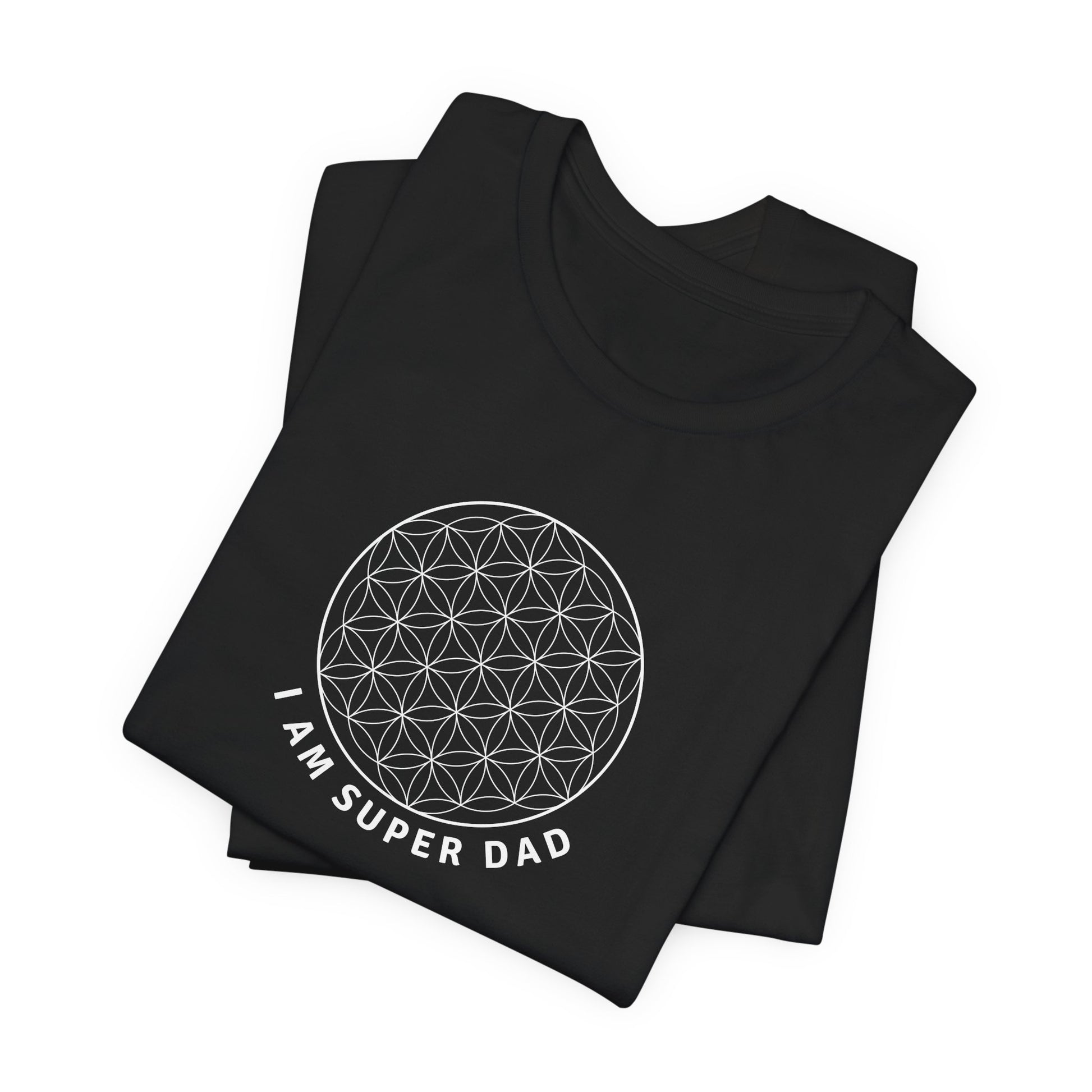 I Am Super Dad Black T-shirt