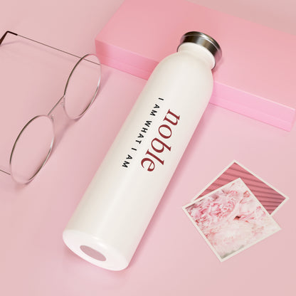 Noble Affirmation Slim Water Bottle
