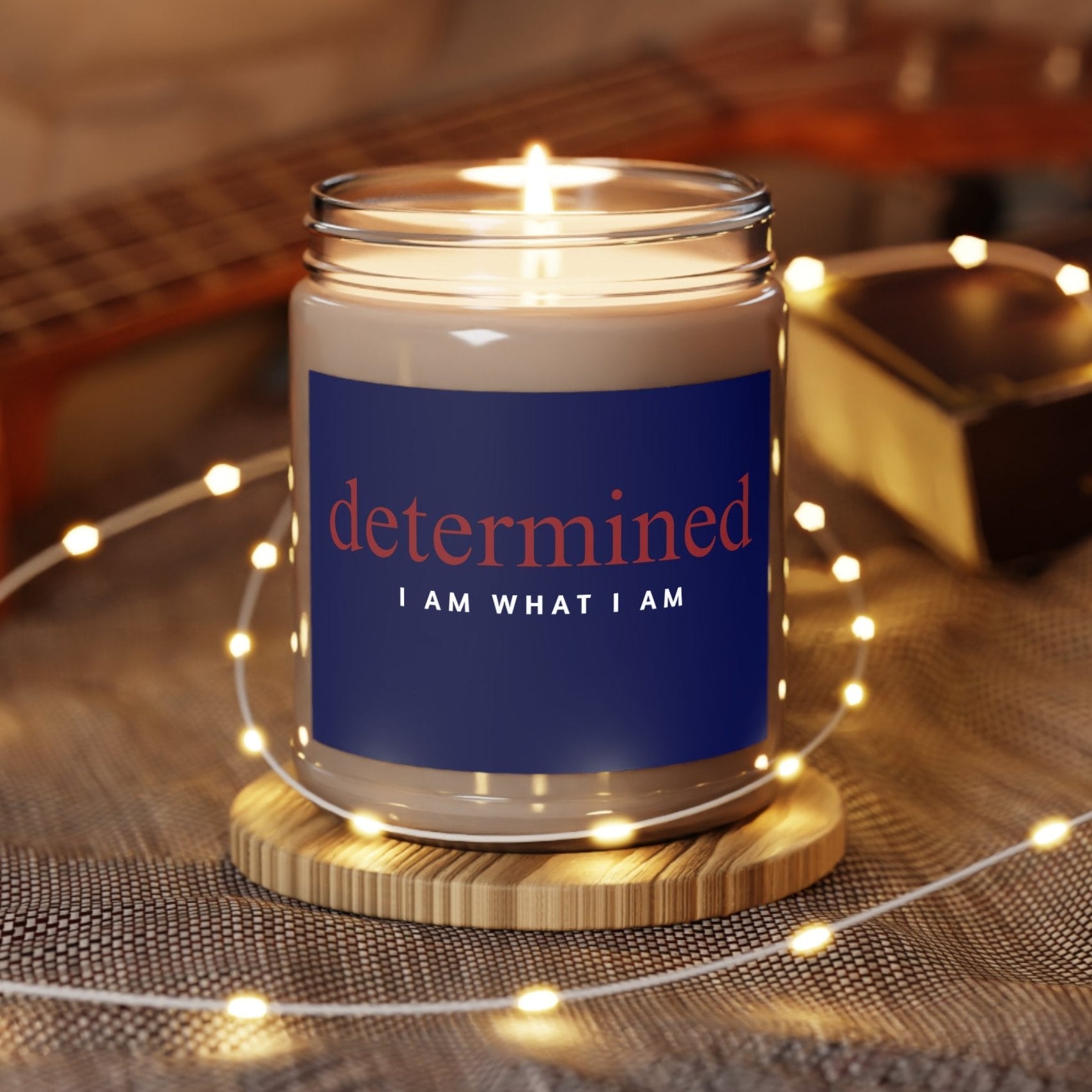 I Am Determined affirmation 9oz candle