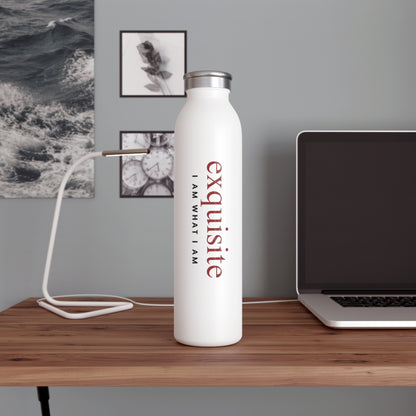 eXquisite Affirmation Slim Water Bottle