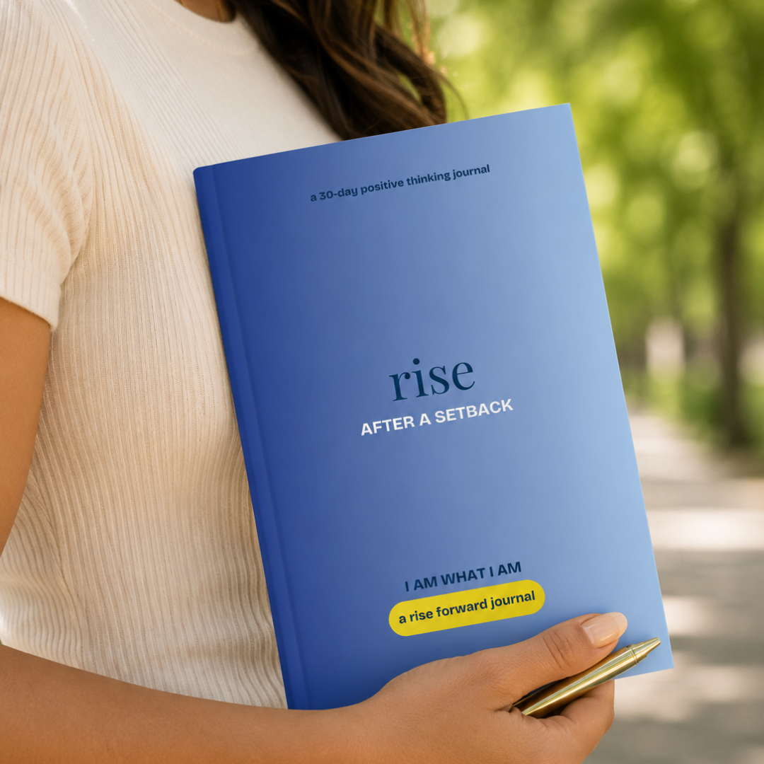 Rise, After a Setback: A 30-Day Positive Thinking Journal