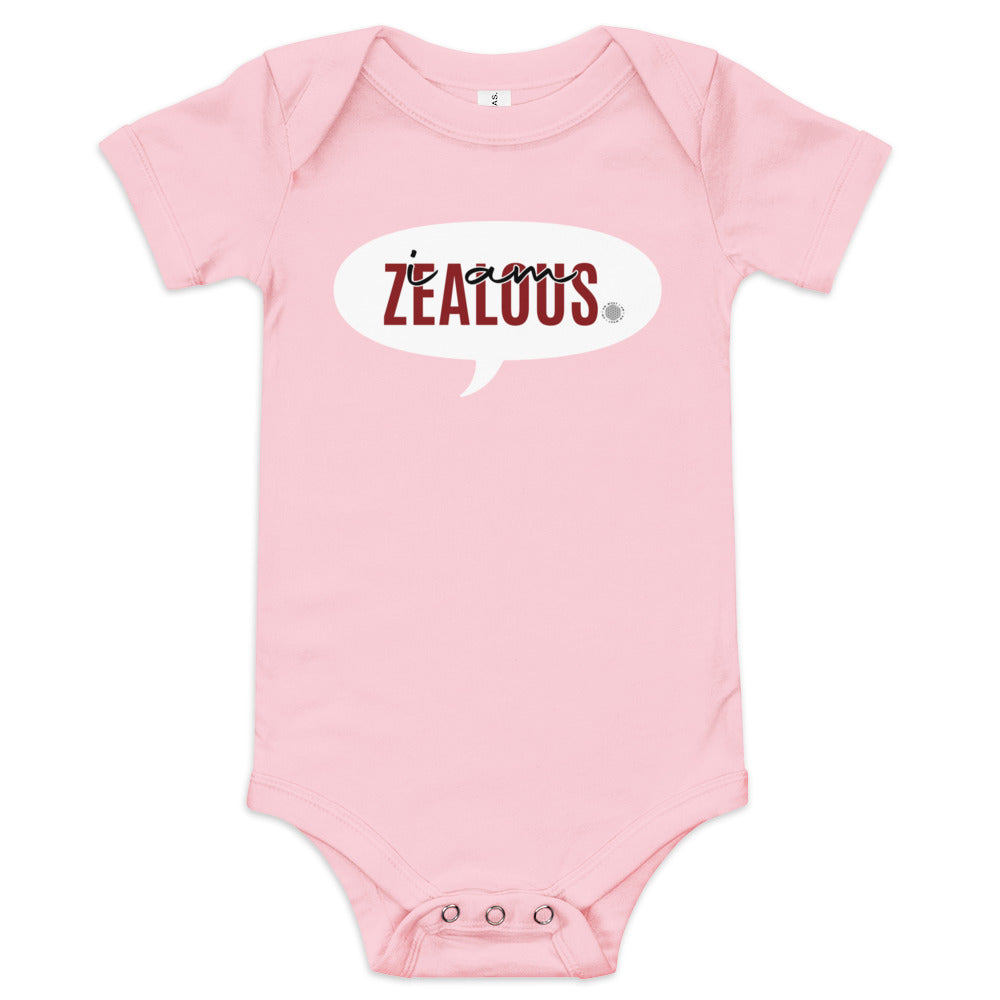 I Am Zealous Baby one piece