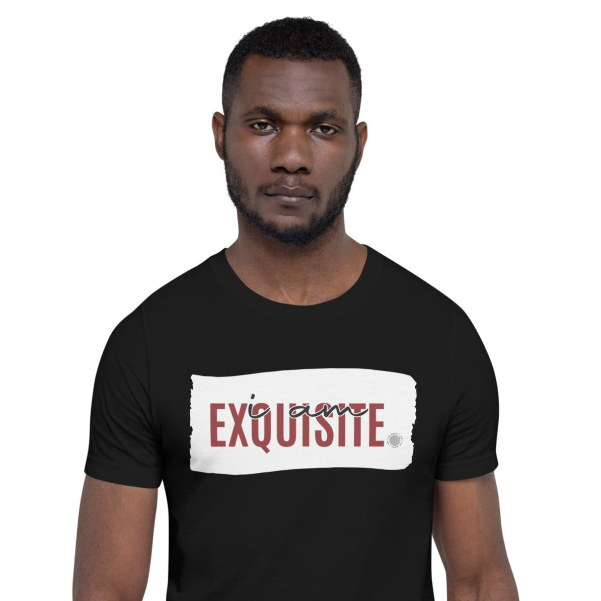 I Am eXquisite Adult Unisex T-Shirt black