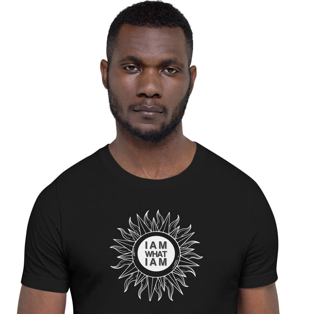 logo unisex t-shirt black