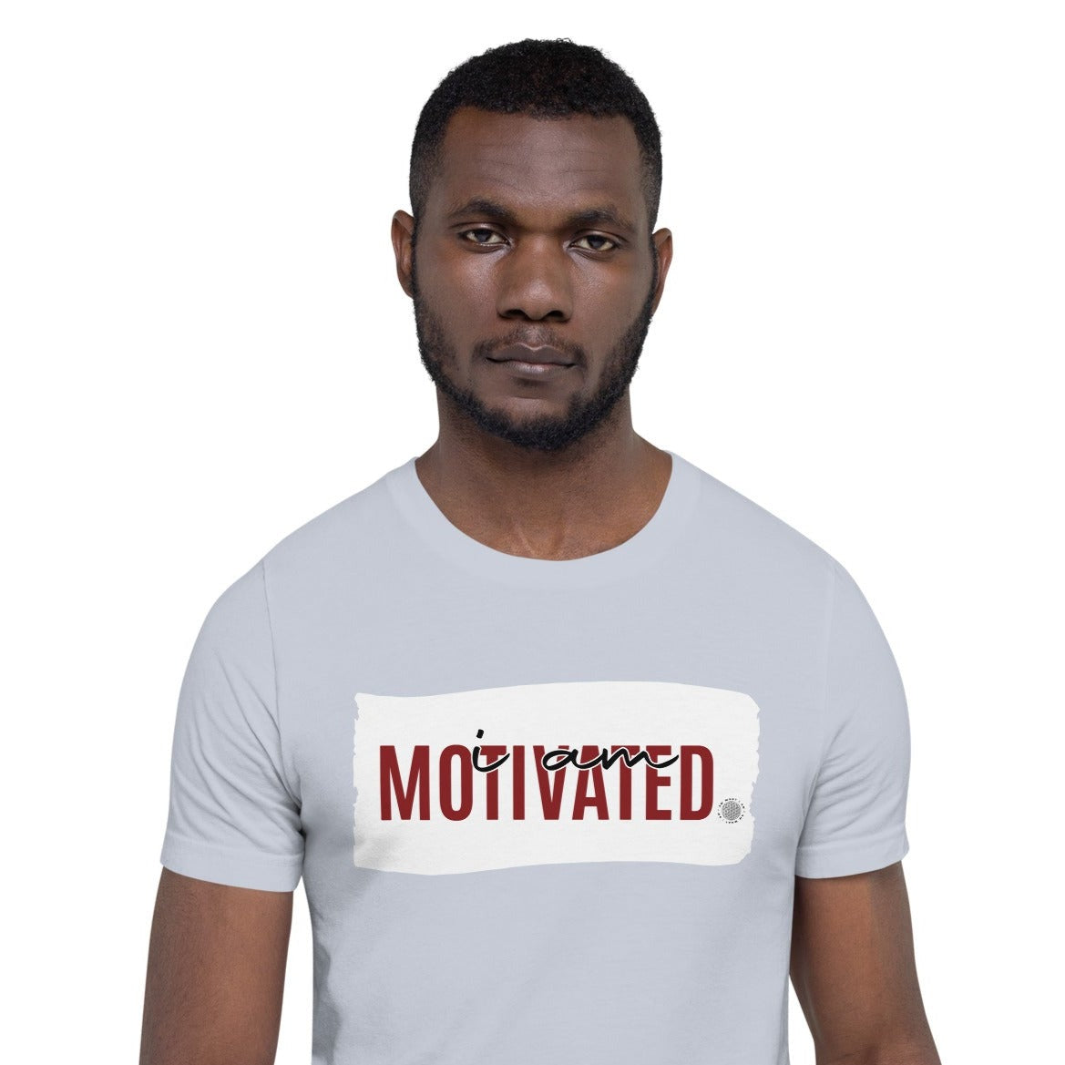 I Am Motivated Adult Unisex T-Shirt pink