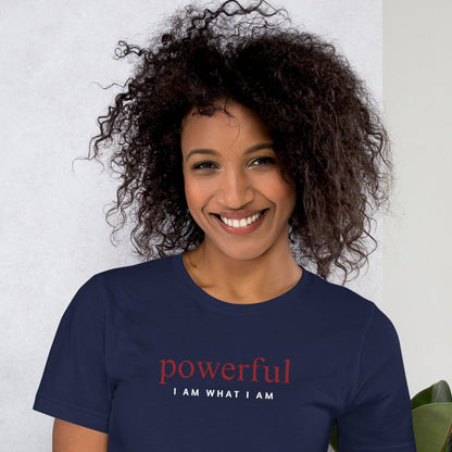 powerful unisex-staple-t-shirt-navy