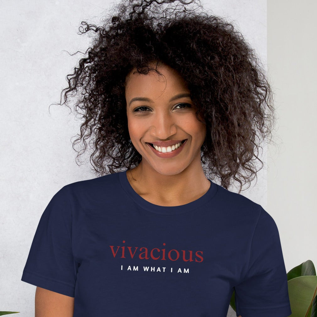 vivacious unisex-staple-t-shirt-navy