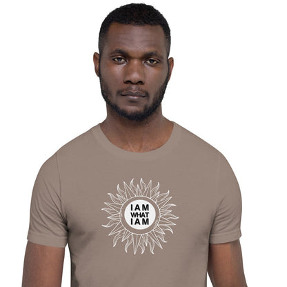 logo unisex t-shirt tan