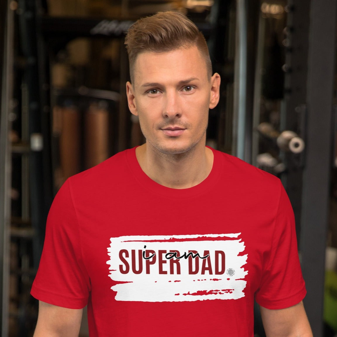 I Am Super Dad Short-Sleeve Unisex T-Shirt