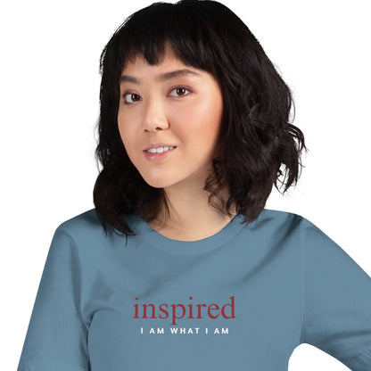 inspired unisex-staple-t-shirt-steel blue