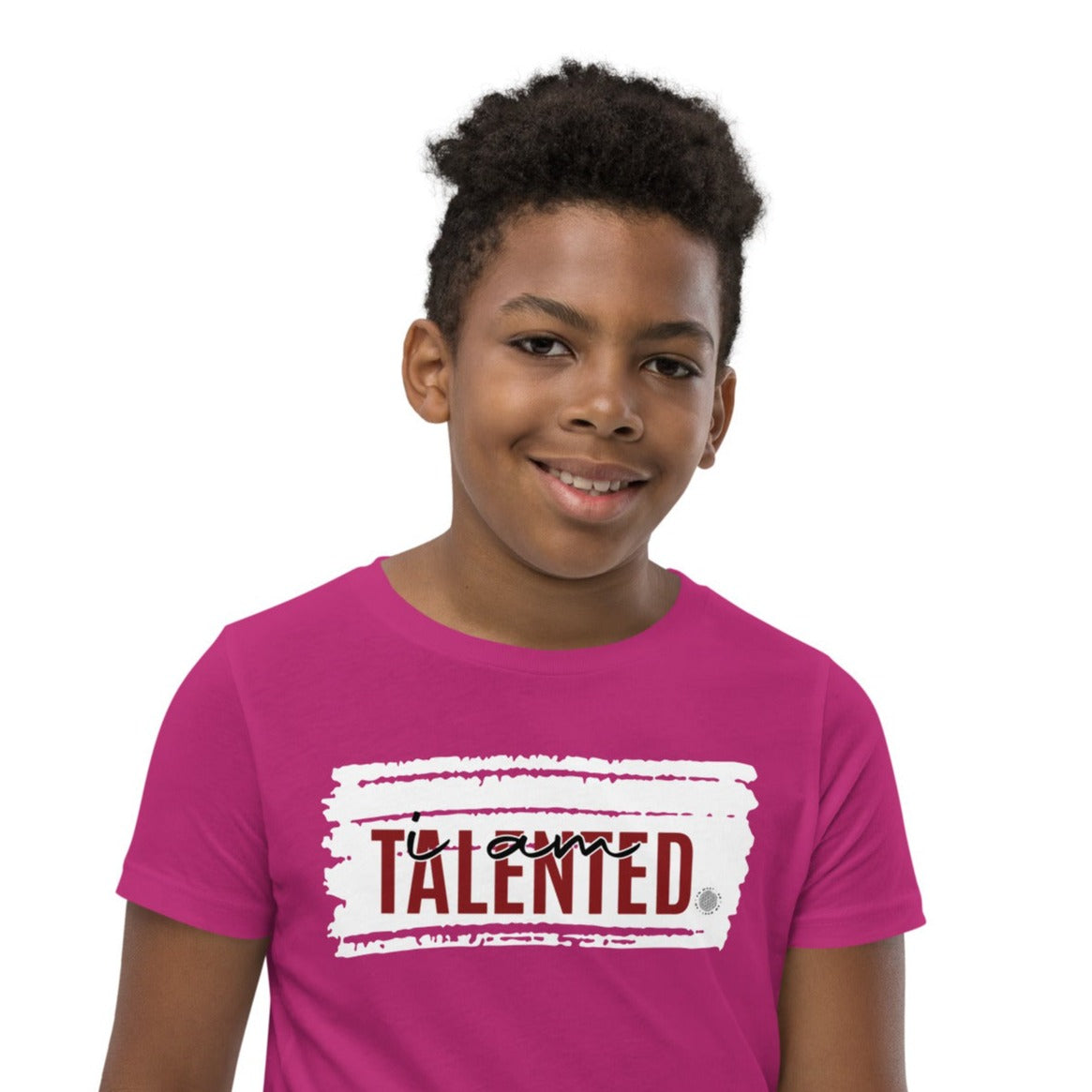 I Am Talented Youth T-Shirt berry