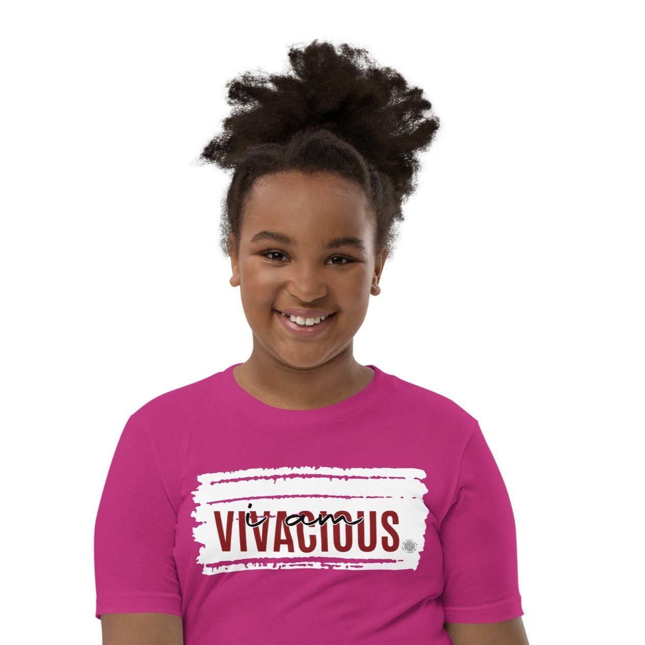 I Am Vivacious Youth T-Shirt berry