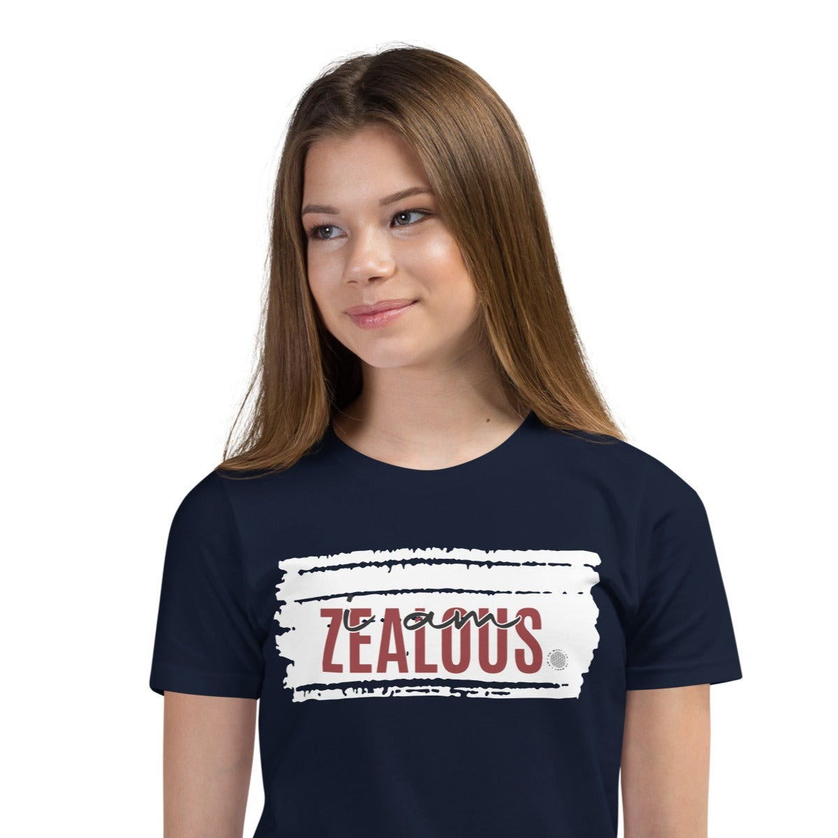 I Am Zealous Youth T-Shirt navy