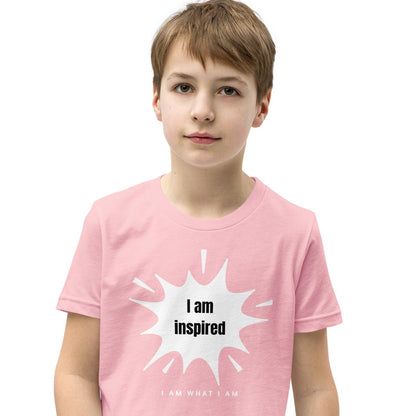 inspired youth-staple-tee-pink