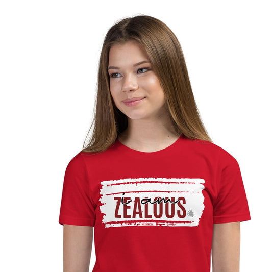 I Am Zealous Youth T-Shirt red